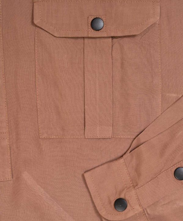 Brown Premium Viscose Kabli Panjabi Set - Image 4